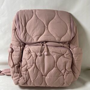 Vera Bradley Women's Featherweight Backpack Bookbag, Rose Quartz, One Size